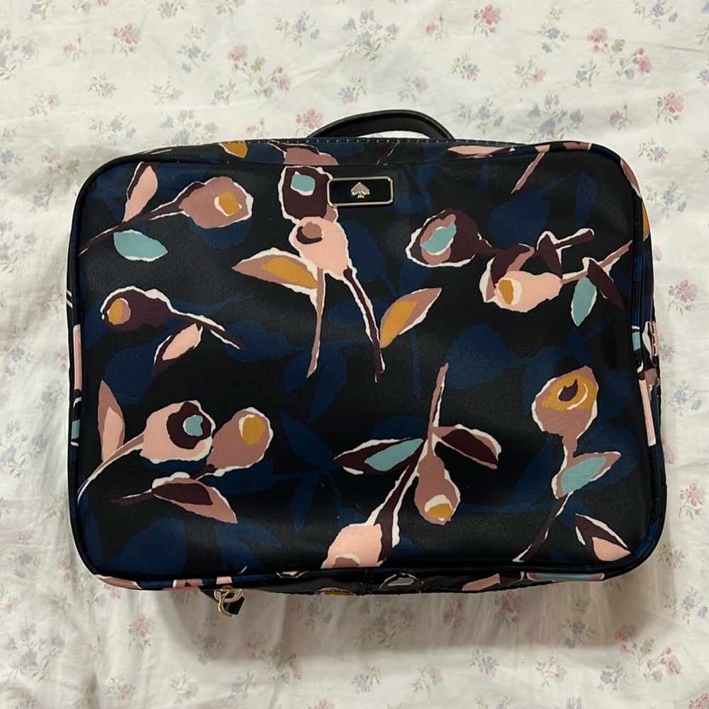 Authentic Floral Kate Spade Cosmetic Bag